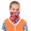 Elephant Monkey Dog Cartoon Face Covering Bandana (Kids) View1