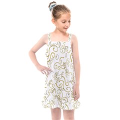 Fish Sea Ocean Algae Underwater Kids  Overall Dress by Pakjumat