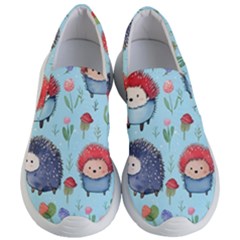 Hedgehogs Animal Women s Lightweight Slip Ons by Pakjumat