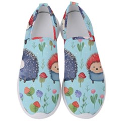 Hedgehogs Animal Men s Slip On Sneakers by Pakjumat