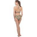 Animal Forest Pattern Halter Side Cut Swimsuit View2