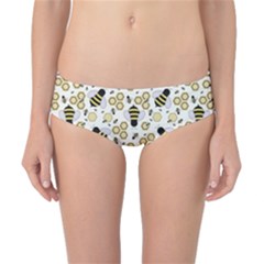 Bee Honeycomb Honeybee Insect Classic Bikini Bottoms by Pakjumat