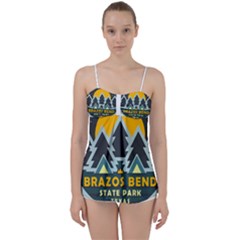 Brazos Bend State Park T- Shirt Brazos Bend State Park Night Sky T- Shirt Babydoll Tankini Set by JamesGoode