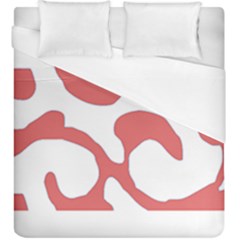 Abstract Pattern Red Swirl T- Shirt Abstract Pattern Red Swirl T- Shirt Duvet Cover (king Size) by EnriqueJohnson