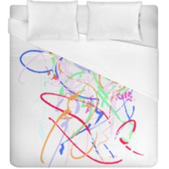 Abstract T- Shirt Abstract Art T- Shirt Duvet Cover (king Size) by EnriqueJohnson