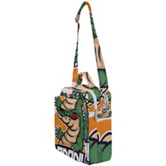 Funny Crocodile Crossbody Day Bag by Sarkoni