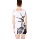 Funny Statue Of Liberty Parody Short Sleeve Bodycon Dress View2