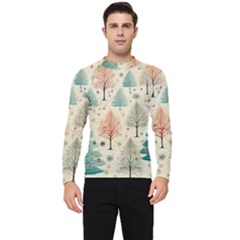 Christmas Tree Men s Long Sleeve Rash Guard by uniart180623