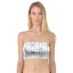 Black And White Pattern T- Shirt Black And White Pattern 2 Bandeau Top by EnriqueJohnson