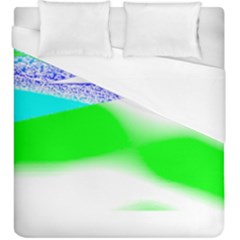 Blue Green Black Abstract Art T- Shirt Blue Green Black Abstract Art T- Shirt Duvet Cover (king Size) by EnriqueJohnson