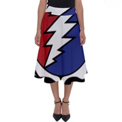 Grateful Dead Perfect Length Midi Skirt by Sarkoni