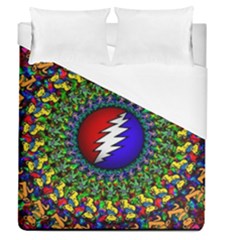 Grateful Dead Duvet Cover (queen Size) by Sarkoni