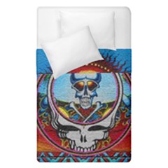 Grateful Dead Wallpapers Duvet Cover Double Side (single Size) by Sarkoni