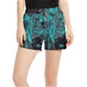 Angry Male Lion Predator Carnivore Women s Runner Shorts View1