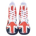 Union Jack England Uk United Kingdom London Kid s High-Top Canvas Sneakers View1