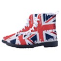 Union Jack England Uk United Kingdom London Kid s High-Top Canvas Sneakers View2