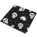 Skull Pattern Wooden Puzzle Square View2