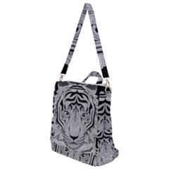 Tiger Head Crossbody Backpack by Ket1n9