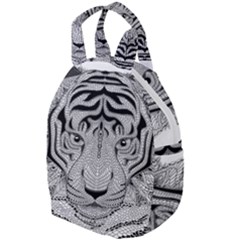 Tiger Head Travel Backpack by Ket1n9