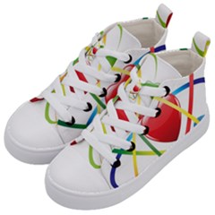 Love Kids  Mid-top Canvas Sneakers by Ket1n9