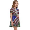 Usa United States Of America Images Independence Day Kids  Sweet Collar Dress View2