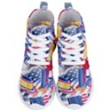 Independence Day United States Of America Women s Lightweight High Top Sneakers View1