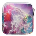 Clouds Multicolor Fantasy Art Skies Mini Square Pouch View2