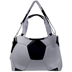 Soccer Ball Double Compartment Shoulder Bag by Ket1n9