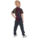 Circuit Board Seamless Patterns Set Kids  Polo T-Shirt View2