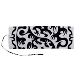 Ying Yang Tattoo Roll Up Canvas Pencil Holder (m) by Ket1n9