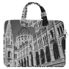 Architecture-parliament-landmark Macbook Pro 13  Double Pocket Laptop Bag by Ket1n9