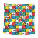 Snakes And Ladders Square Tapestry (Large) View1