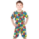 Snakes And Ladders Kids  T-Shirt and Shorts Set View1