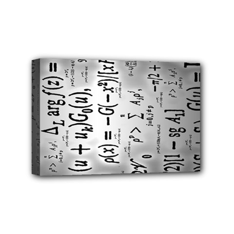 Science Formulas Mini Canvas 6  X 4  (stretched) by Ket1n9