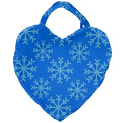 Holiday Celebration Decoration Background Christmas Giant Heart Shaped Tote by Ket1n9