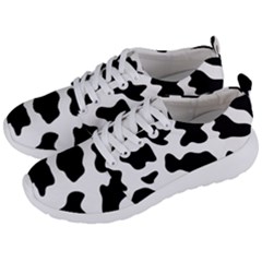 Animal-print-black-and-white-black Men s Lightweight Sports Shoes by Ket1n9