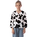 Animal-print-black-and-white-black Kids  Sailor Shirt View1