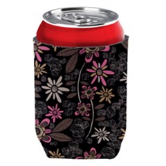 Flower Art Pattern Can Holder by Ket1n9