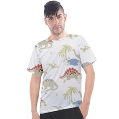 Dinosaur Art Pattern Men s Sport Top by Ket1n9