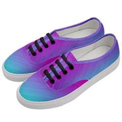 Background-pink-blue-gradient Women s Classic Low Top Sneakers by Ket1n9