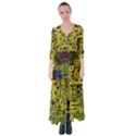 Technology Circuit Board Button Up Maxi Dress View1