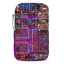 Technology Circuit Board Layout Pattern Waist Pouch (Small) View1