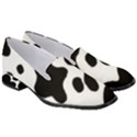 Cow Pattern Women s Classic Loafer Heels View3