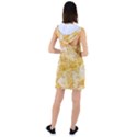 Cheese-slices-seamless-pattern-cartoon-style Racer Back Hoodie Dress View2