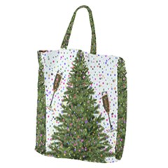 New-year-s-eve-new-year-s-day Giant Grocery Tote by Ket1n9