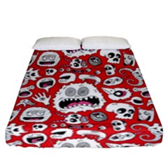 Another Monster Pattern Fitted Sheet (queen Size) by Ket1n9