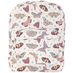 Pattern-with-butterflies-moths Full Print Backpack by Ket1n9