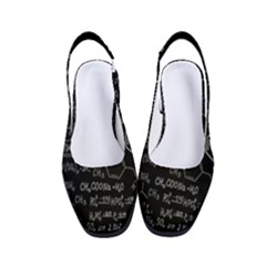 Medical Biology Detail Medicine Psychedelic Science Abstract Abstraction Chemistry Genetics Pattern Women s Classic Slingback Heels by Grandong