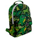 Dino Kawaii Flap Pocket Backpack (Large) View2