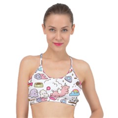 Set-kawaii-doodles -- Basic Training Sports Bra by Grandong